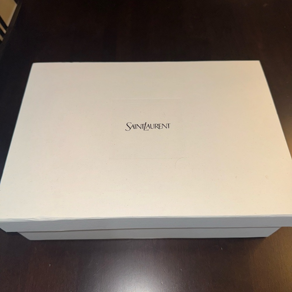 Saint Laurent Cream Box